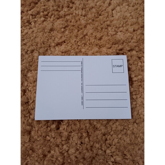 UNUSED Postcard Angel/cherub A Merry Christmas Current, INC. - Picture 2 of 2